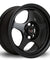 ROTA SLIPSTREAM 15x6.5 4X100 Satin BLACK SET OF 4