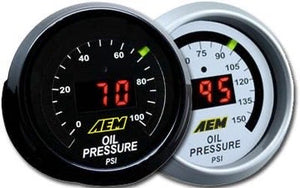 AEM Digital Oil/Fuel Pressure Gauge. 0~100psi