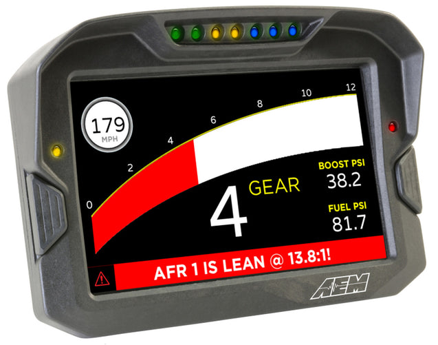 AEM CD-7 Non Logging Race Dash Carbon Fiber Digital Display 30-5700