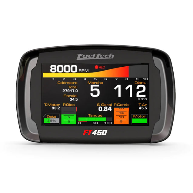 FuelTech FT450 EFI System Waterproof Standalone ECU EMS 4.3" Touchscreen Display without Harness