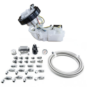 DeatschWerks 02-06 RSX DW400 Pump Module with PTFE Return Kit