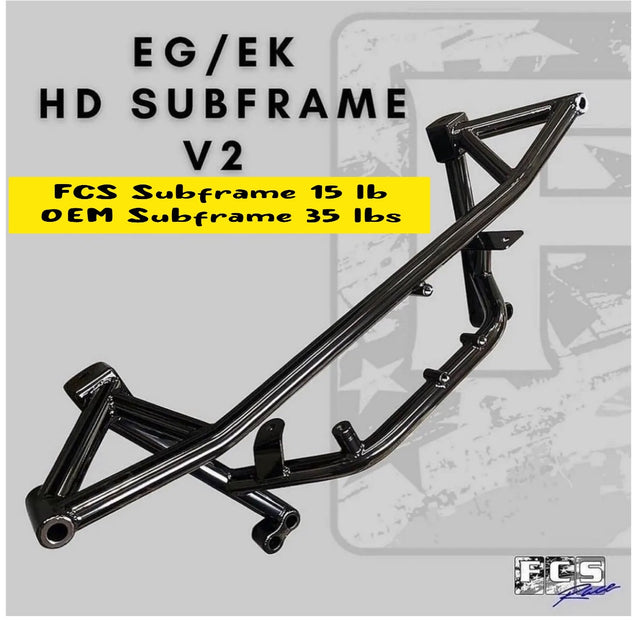 FCS TUBULAR FRONT "K" SUBFRAME VERSION 2 HD